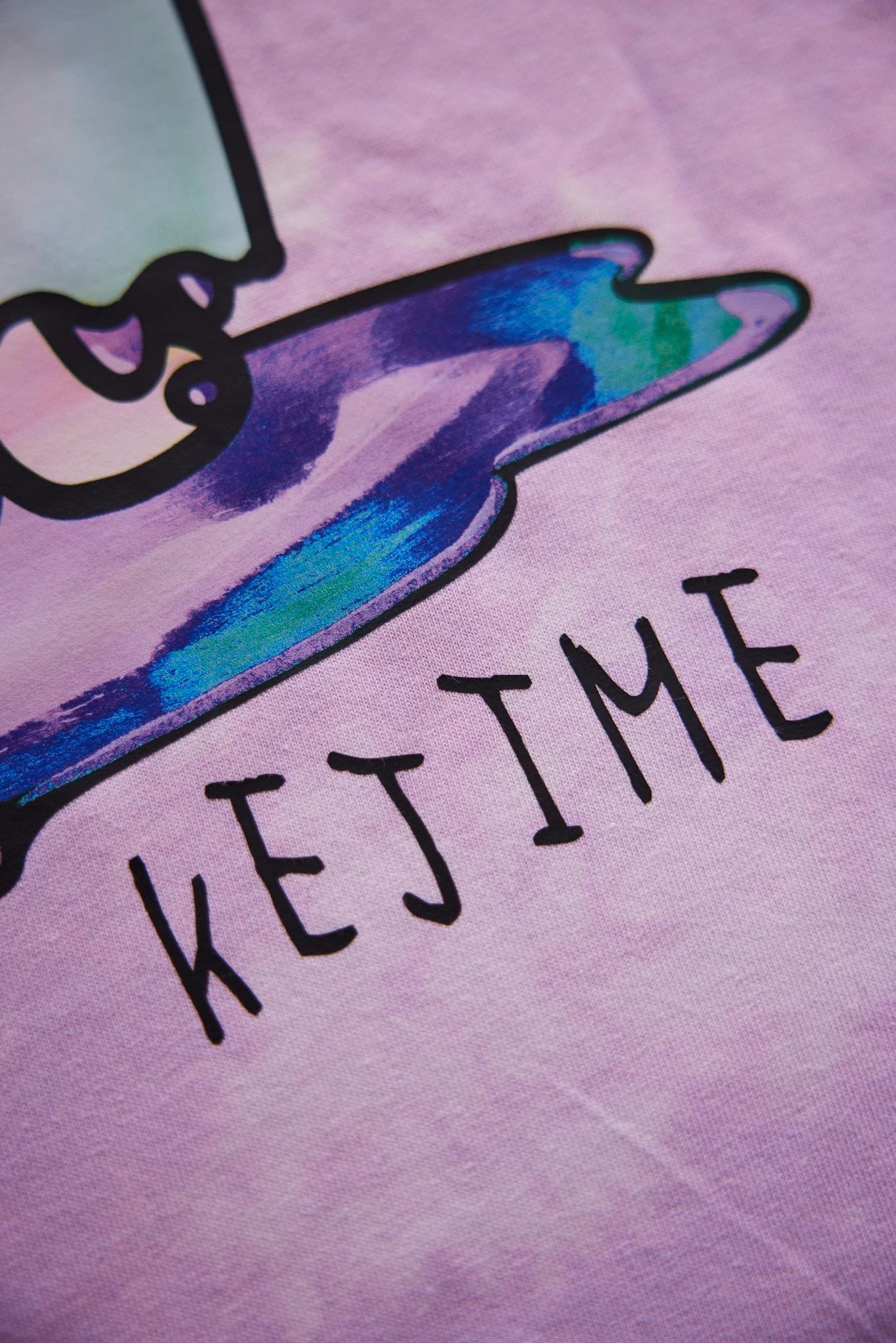 Kejime-chan ~Purple Tie Dye~